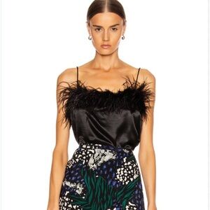 NWT Veronica Beard Davis Feather Cami